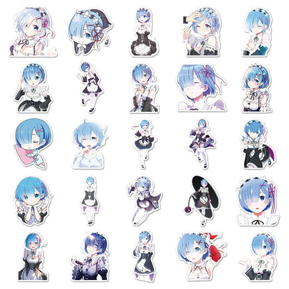 Re:Zero Rem Sticker Decals