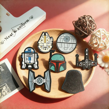 Star Wars Character Brooch Set