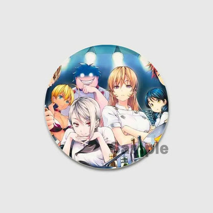 Food Wars Soma Tinplate Pins