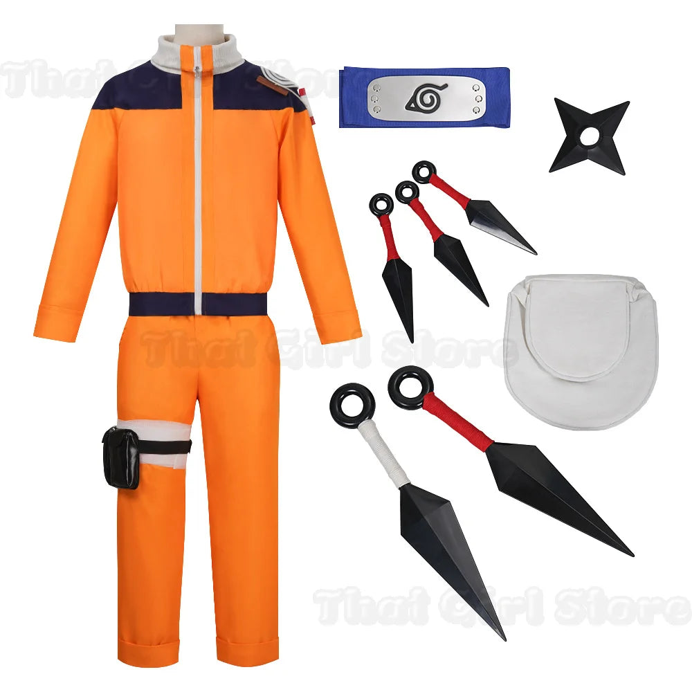 Naruto Uzumaki Cosplay Costume