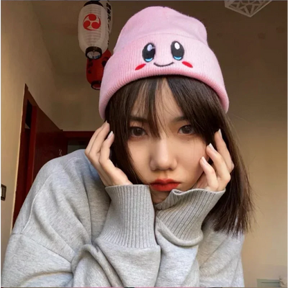 Anime Kirby Knitted Hat