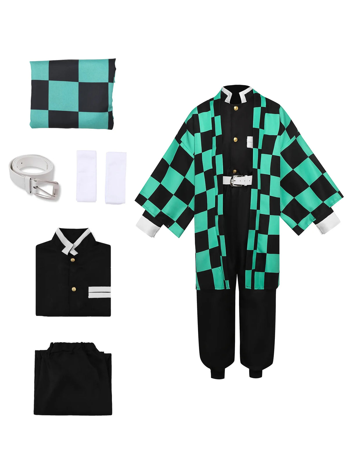 Demon Slayer Tanjiro Cosplay Costume