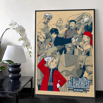 Fullmetal Alchemist Wall Canvas – HD Print
