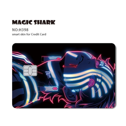 Demon Slayer Shark Holographic Card Skin