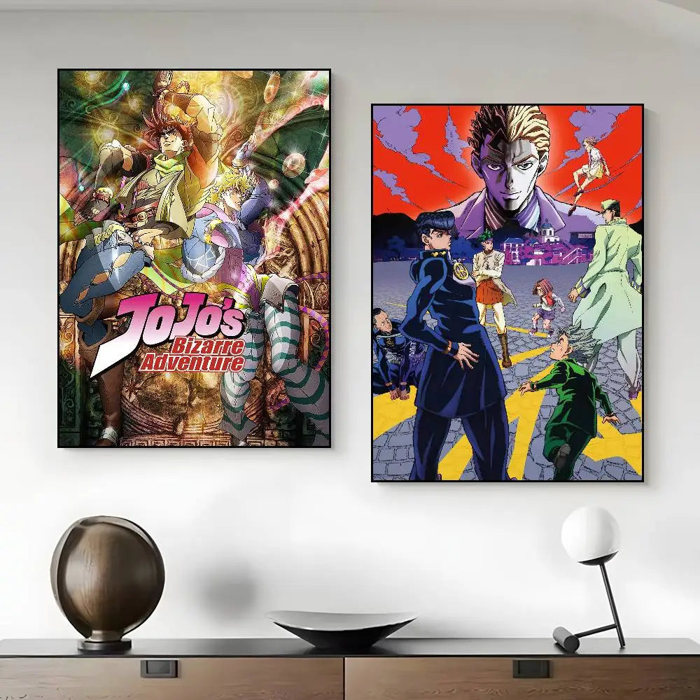 JoJo’s Bizarre Adventure Retro Canvas
