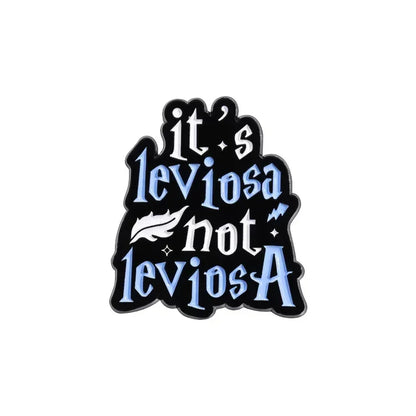 My Broom is in The Shop Brooch Enamel Pins Funny Text Magic Bottle Brooches Lapel Badges Backpack Jewelry Fan Gift Wholesale