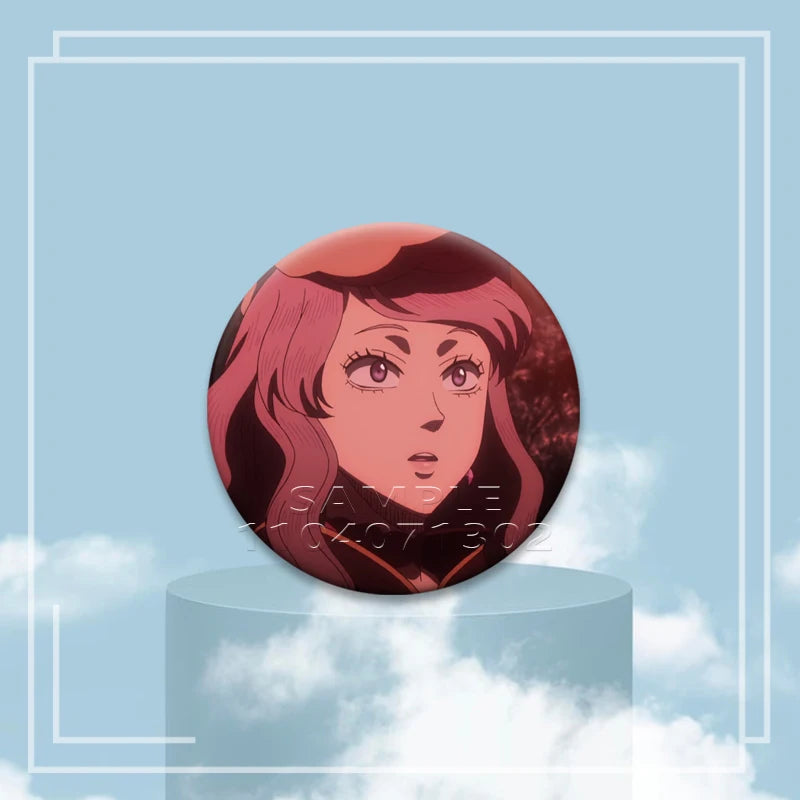 Black Clover Characters Pin