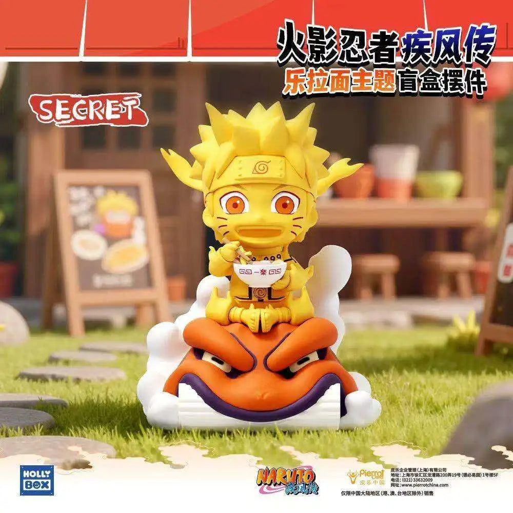 New In Stock Genuine Hollybox Naruto Shippuden Blind Box Ichiraku Ramen Series Naruto Sasuke Model Toys Holiday Present