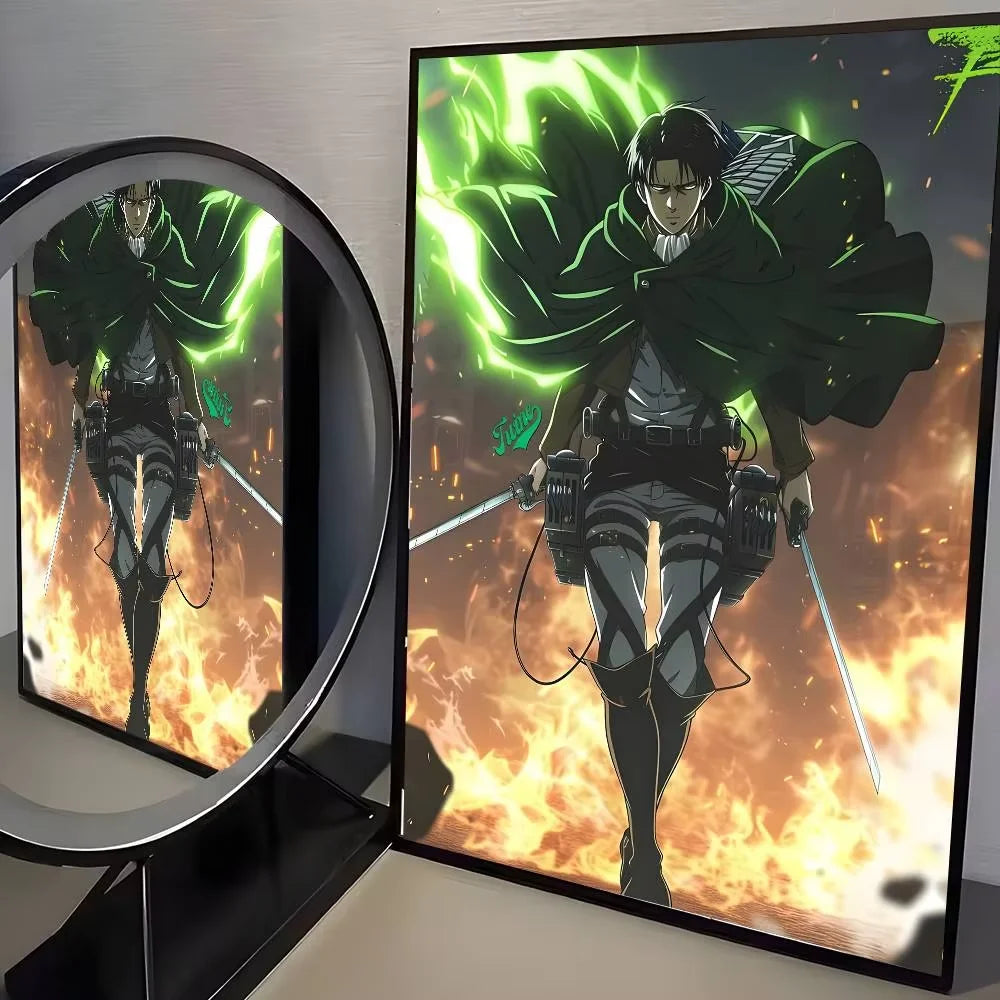Diamond Painting Attack On Titan Levi Ackerman Diamond Mosaic Handmade Art Exquisite Creative Gift Home Decoration