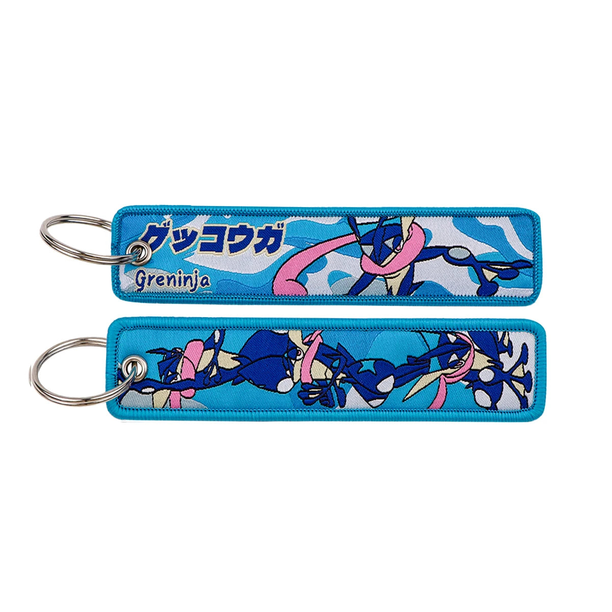 Anime Game Embroidery Keychain