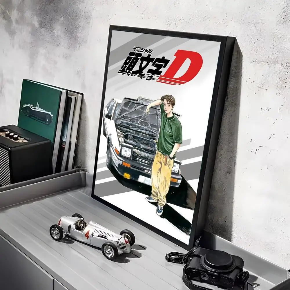 Initial D Car Wall Art
