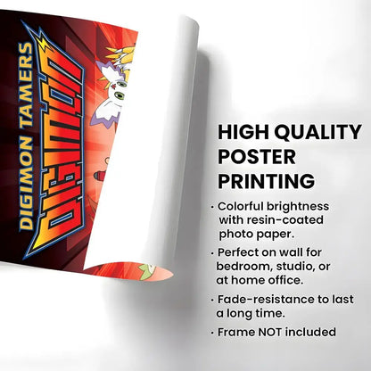 Digimon Poster Sticker