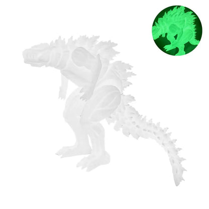 3D Printed Dragon Ornament Desktop Ornament 3D Big Mouth Dinosaur Animals Home Office Craft Printed Figures Christmas Gifts