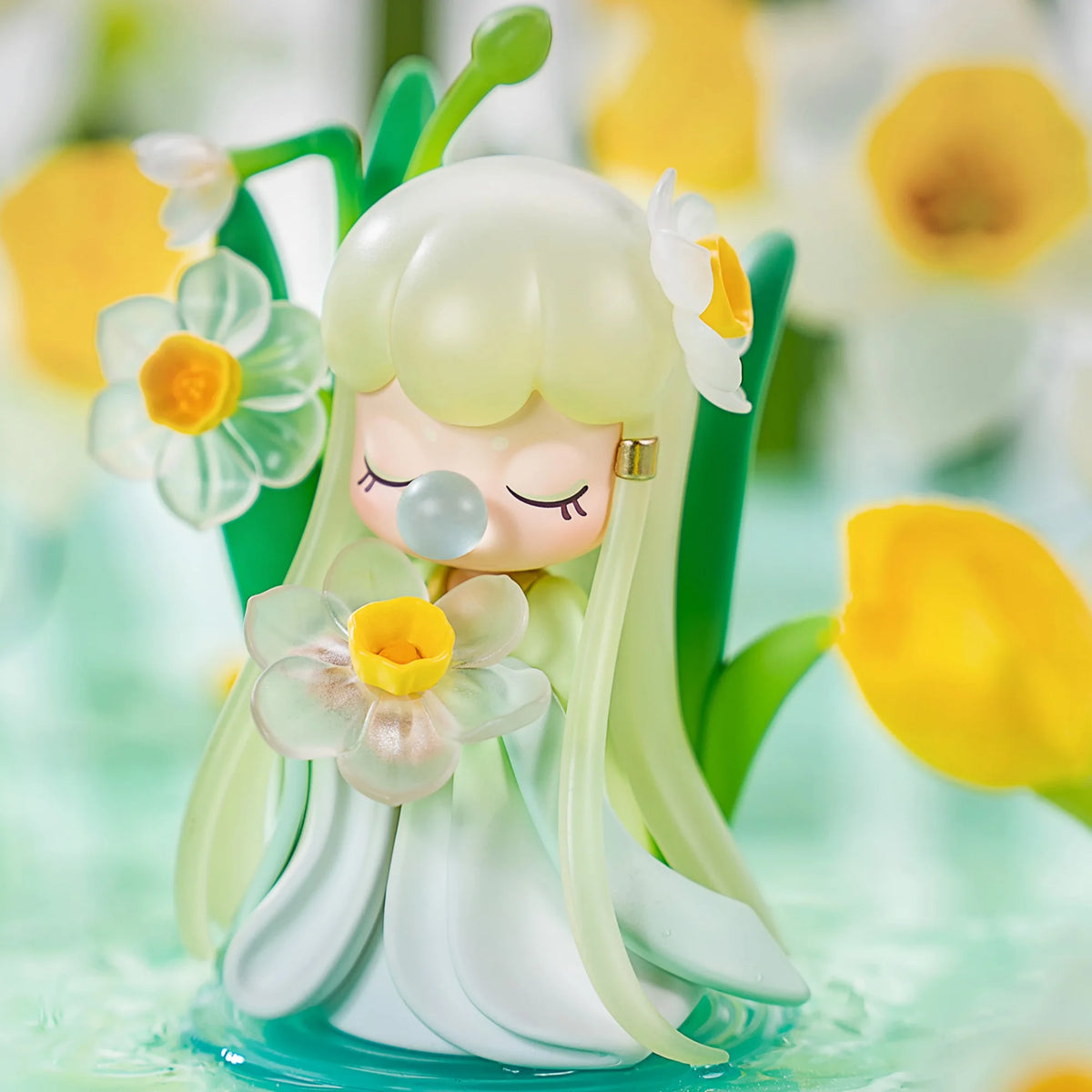 Rolife Nanci Blind Box Nanci's Flower Stories Action Figure Collectible Doll Toys Surprise Box Gift for Kids Friends Adults