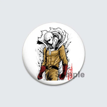 One Punch Man Saitama Lapel Pin