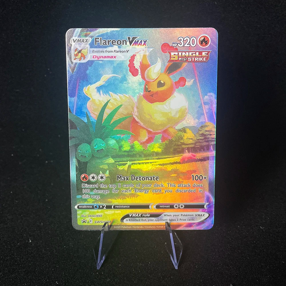 Pokemon Vaporeon Holographic Card