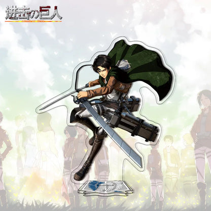 Attack on Titan Acrylic Stand 41-80 Anime Figure Custom Made One Piece Drop Shipping Wholesale Distributor Merchandise