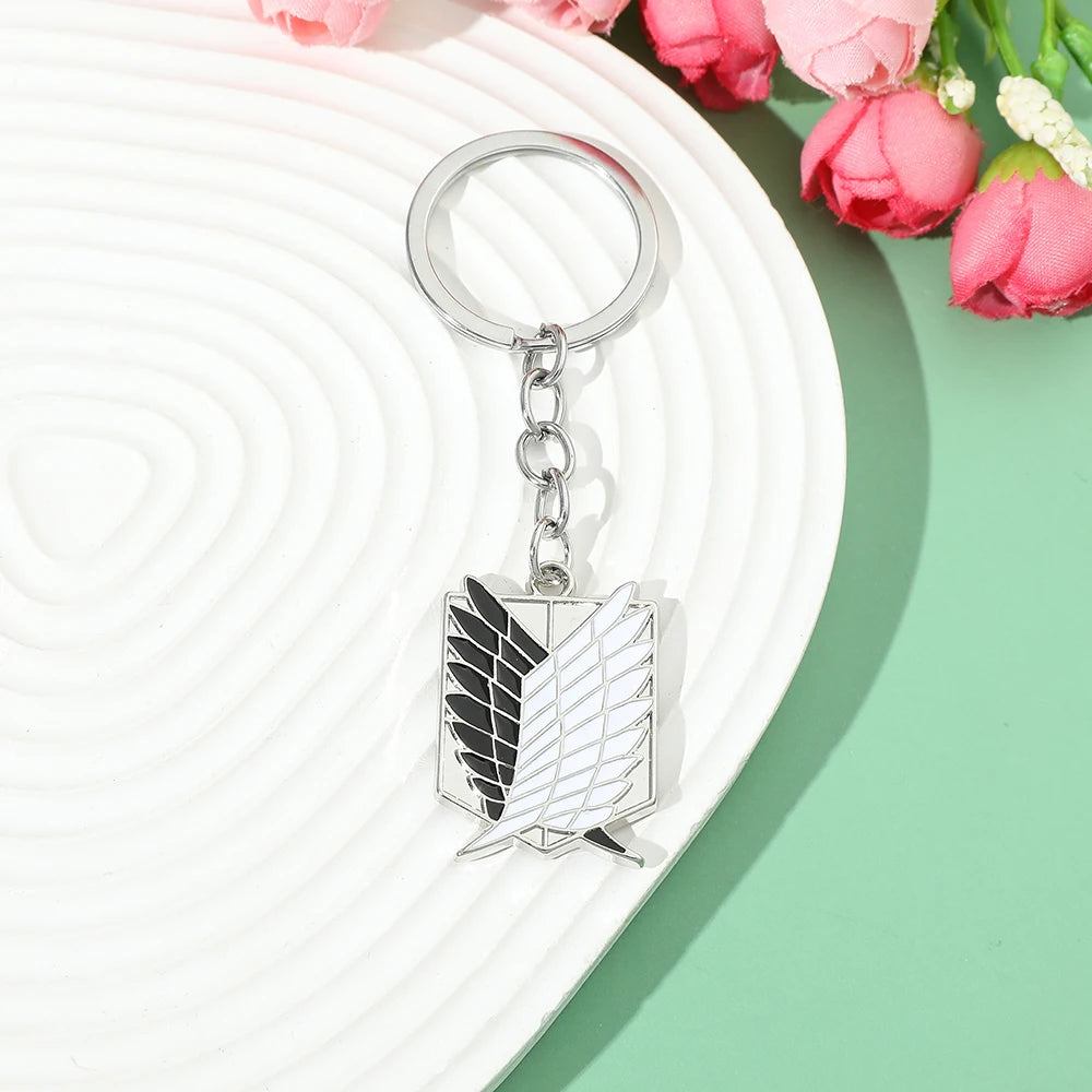 Attack on Titan Enamel Keychain