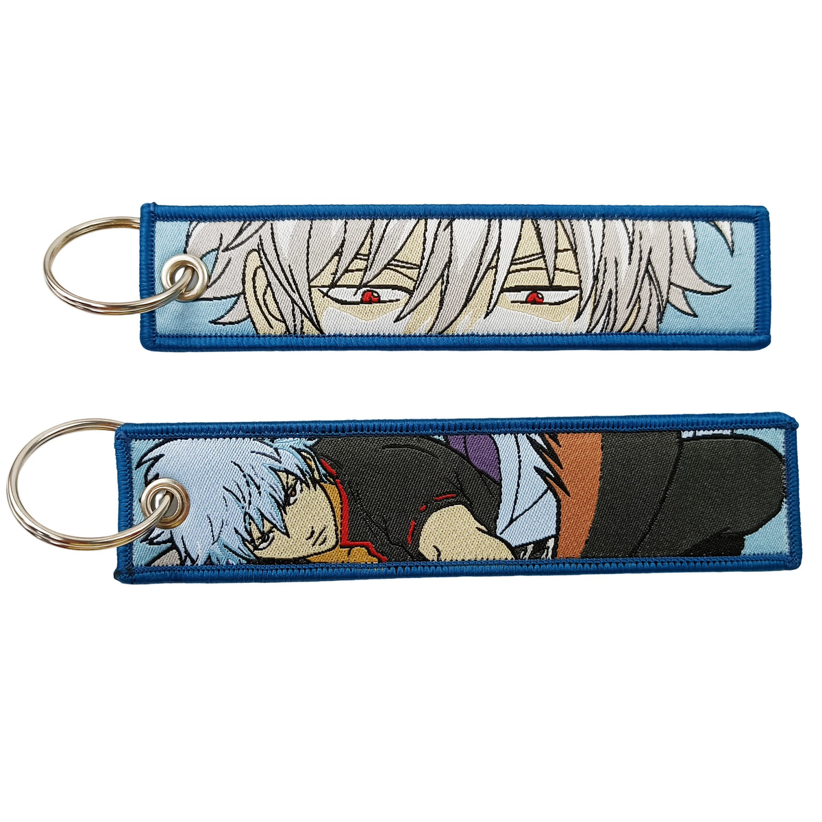 Anime Girls Embroidery Keychain