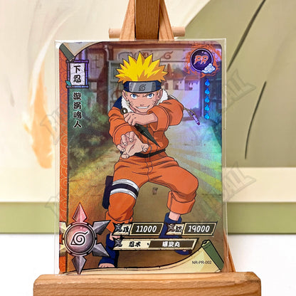 Kayou Naruto PR Full Set No 1-38 Uchiha Sasuke Uzumaki Naruto Sakura Haruno Kakashi Rare Anime Collectible Trading Cards Toy Gif