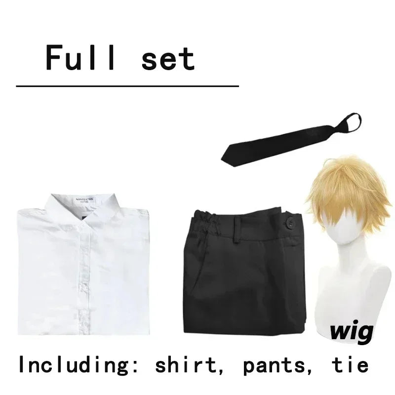 Chainsaw Man Denji Cosplay Costume