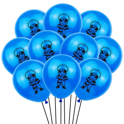 Naruto Latex Balloons Set
