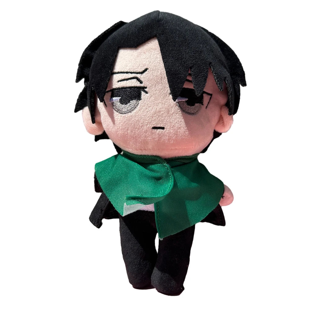 20Cm Anime Attack on Titan Plush Toys Doll Kawaii  Cute Soft Stuffed Plush Pillow Levi Eren Mikasa Stuffed Doll Gifts For Kids