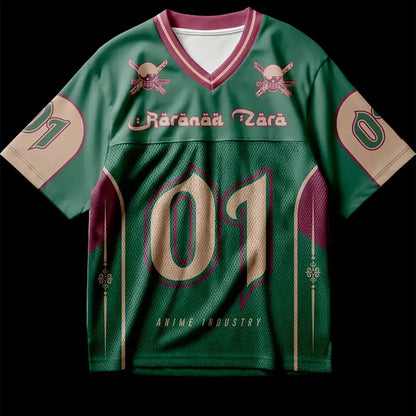 One Piece Zoro Oversized Jersey