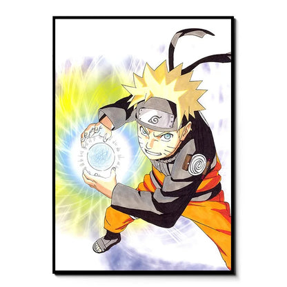 Naruto Uzumaki Frameless Canvas