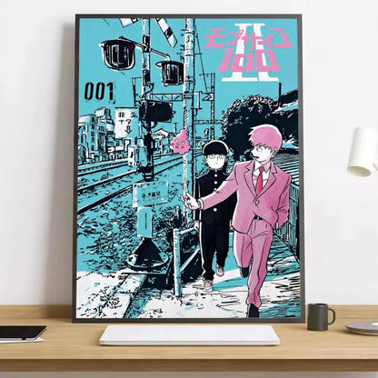 Mob Psycho 100 Reigen Canvas Poster