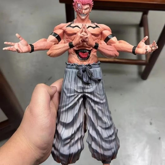 30cm Ryomen Sukuna Figure Jujutsu Kaisen Pvc Collection Statue Model