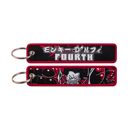 One Piece Straw Hat Keychain