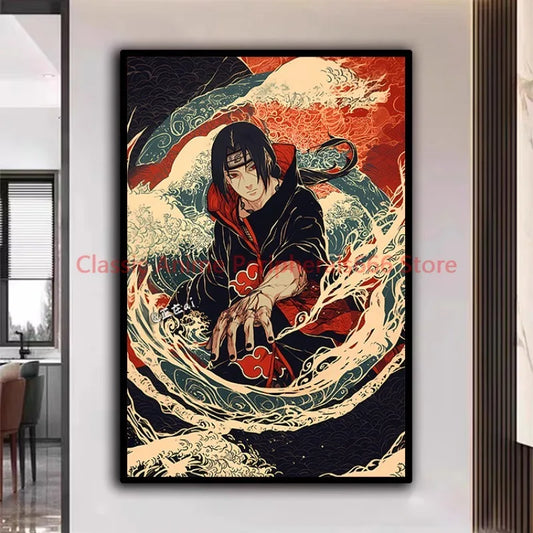 Naruto Akatsuki Ukiyo-E Poster