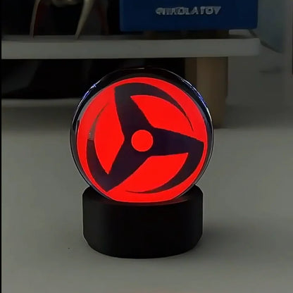 Naruto Sasuke LED Crystal Lamp