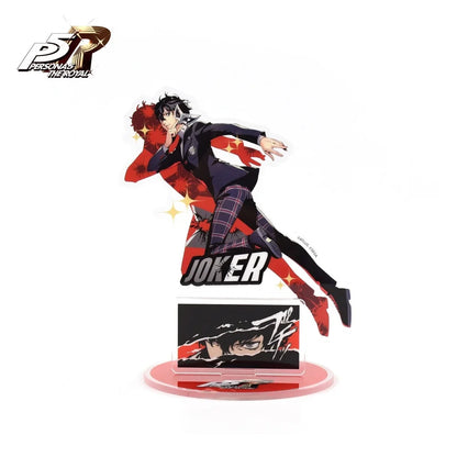 Anime Persona 5 Royal Acrylic Stand Joker Skull （P5R） Keychain Desktop Ornament Collectible Cute Gift