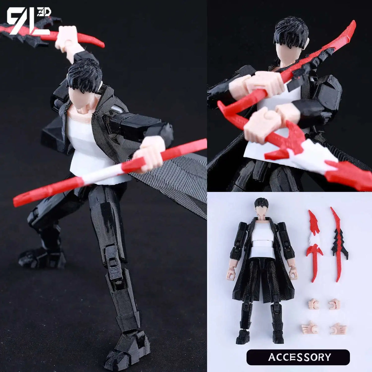 Solo Leveling Sung Jin-Woo Action Figure
