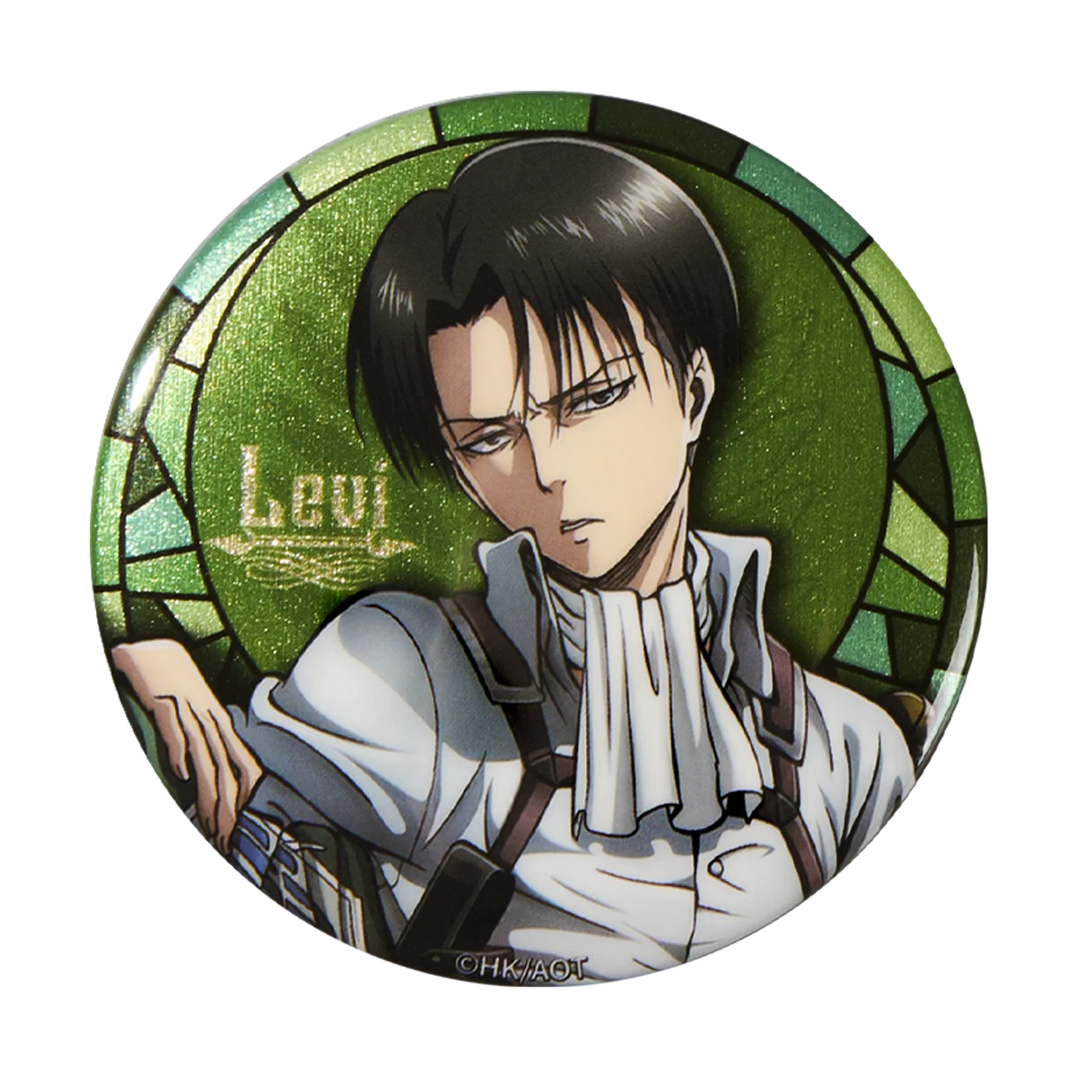 58mm Anime Attack on Titan Eren Jaeger Nanaba Hange Zoe Annie Leonhart Cosplay COSTUME Badge Pin SPTE Tinplate Brooch﻿ Xmas Prop