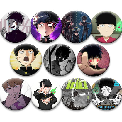 Mob Psycho 100 Shigeo Kageyama Button Pin