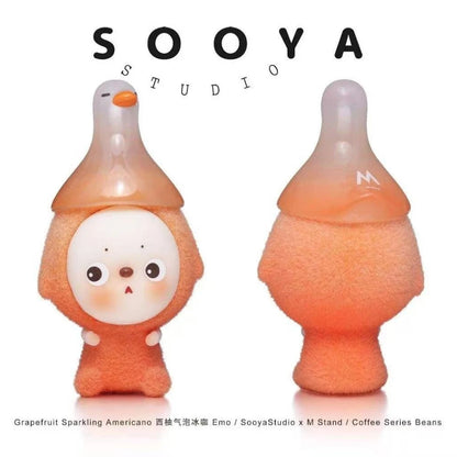Genuine Sooya Mstand Coffee Beans Series Mini Figure Blind Box Ornament Collection Cute Toys Gift