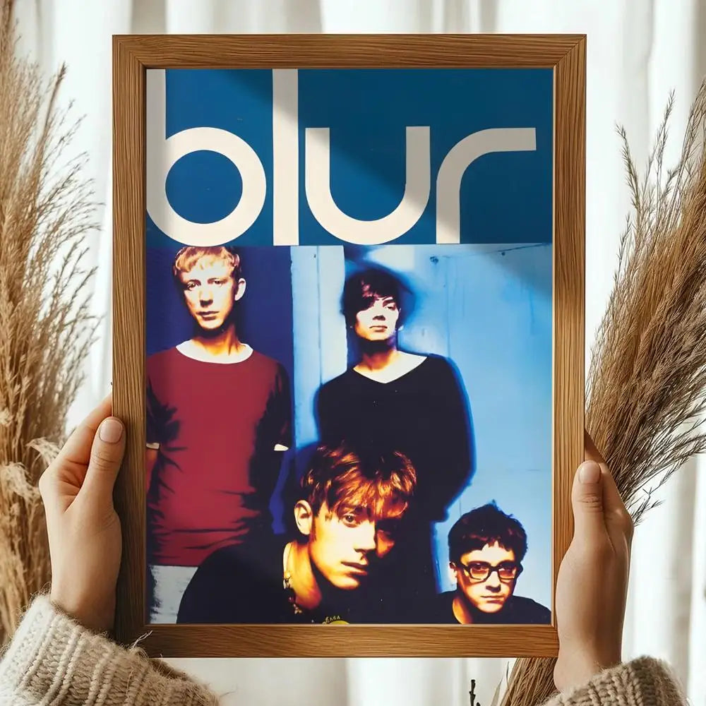 B-Blur Band Poster