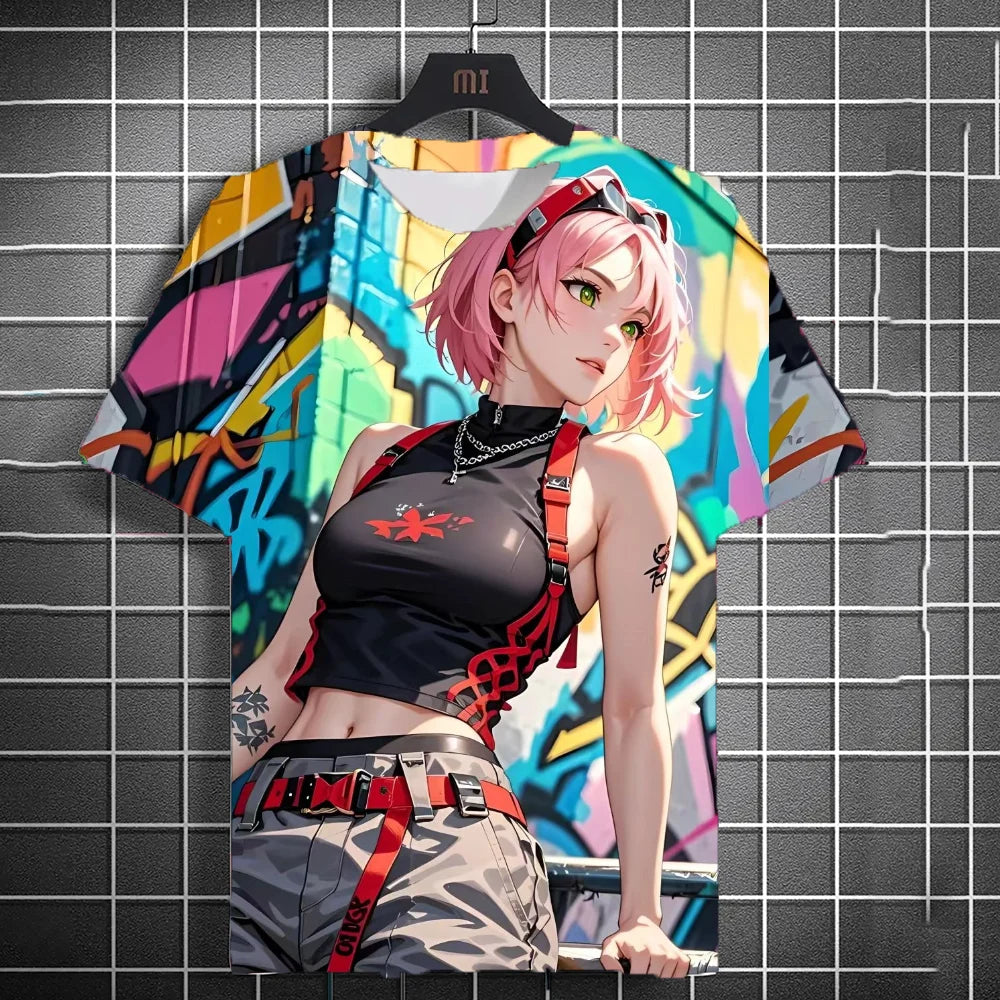 Anime Character 3D T-Shirt