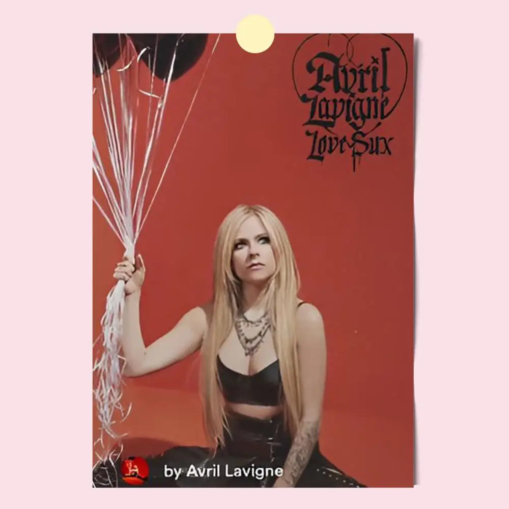 Avril Lavigne Waterproof Poster