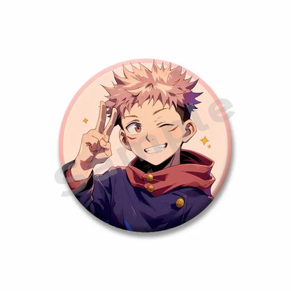 Jujutsu Kaisen Yuji Itadori Enamel Pin