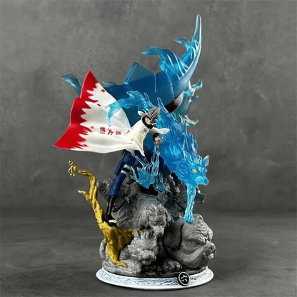 Naruto Anime Figure Hatake Kakashi Figures Pvc Gk Statue Figurine Model Doll Ornament Collection Room Decora Desk Toy Gifts