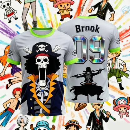 Summer 2026 One Piece Tony Chopa "Cute Team Uniform No. 06" 3D Print Breathable Quick-drying T-shirt Male/Female Top Y2k