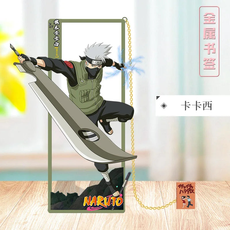 Naruto Sasuke Metal Bookmark