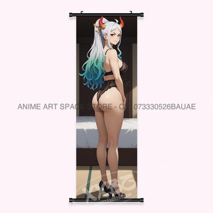 One Piece Yamato Canvas Poster