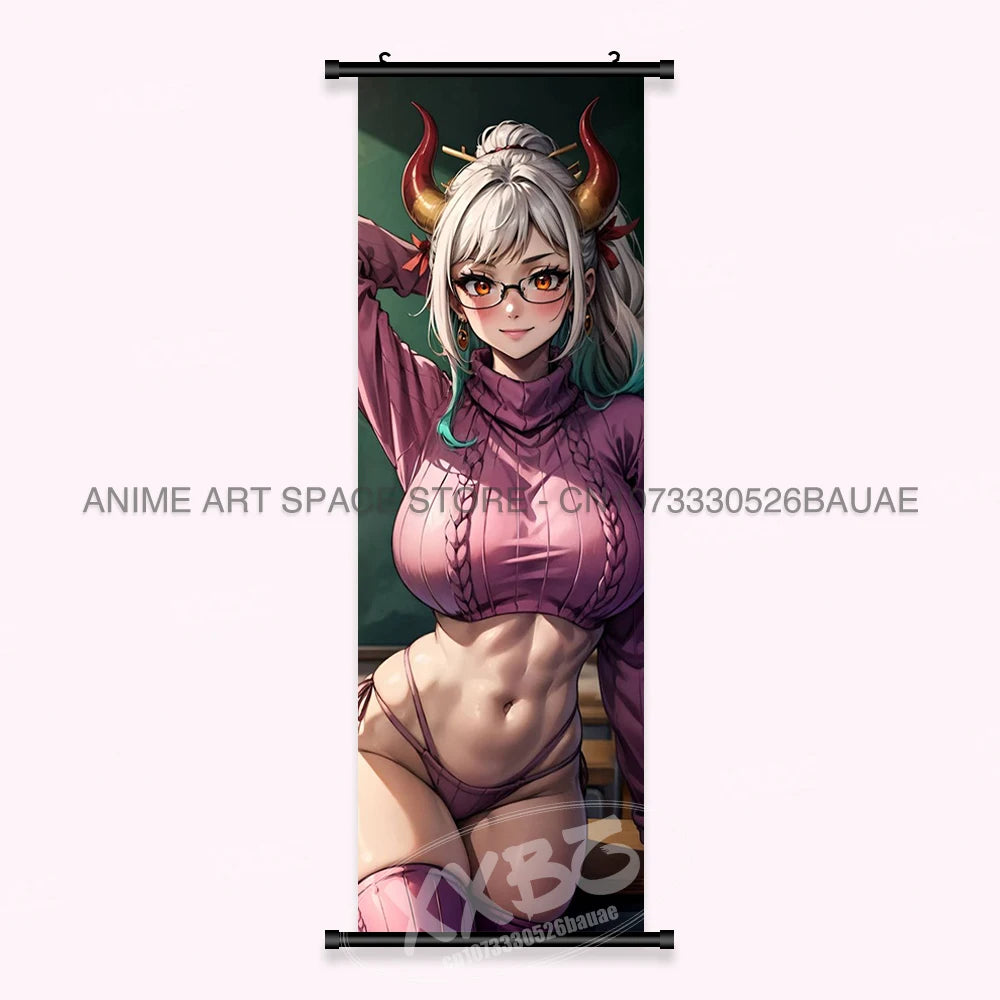 One Piece Yamato Canvas Poster