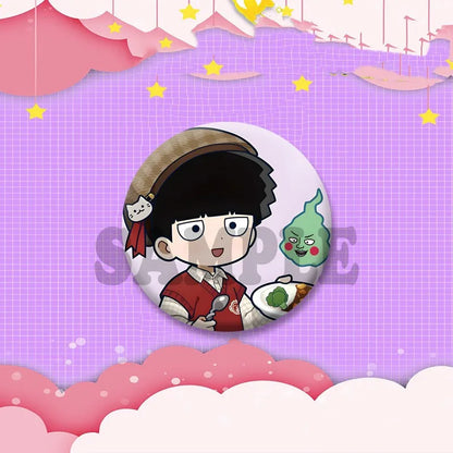 Mob Psycho 100 Character Lapel Pin