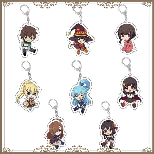 KonoSuba: God's Blessing on This Wonderful World Anime Keychain